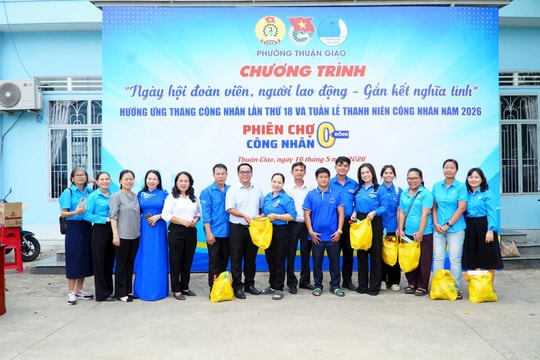 Phường Thuận Giao: Nhiều hoạt động thiết thực chăm lo cho người lao động