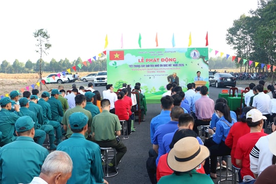Xã Bàu Bàng phát động “Tết trồng cây đời đời nhớ ơn Bác Hồ” năm 2026