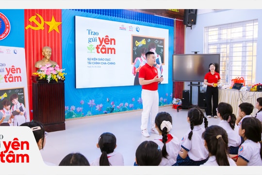 Cha-Ching đến Huế: Prudential Việt Nam gieo mầm kỹ năng tài chính cho trẻ em Việt Nam