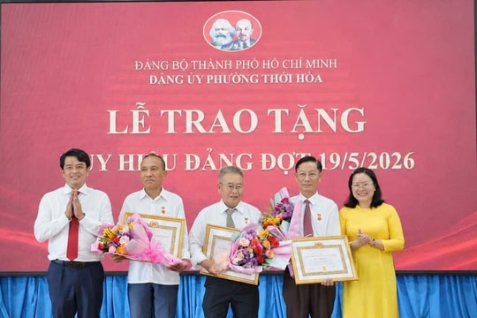 Sôi nổi chuỗi hoạt động ý nghĩa chào mừng sinh nhật Bác tại phường Thới Hòa