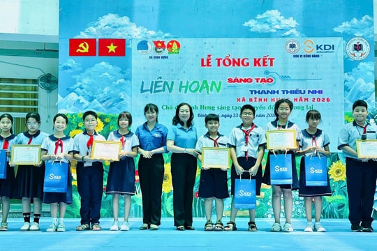 Xã Bình Hưng tổ chức Liên hoan Sáng tạo Thanh Thiếu nhi 2026