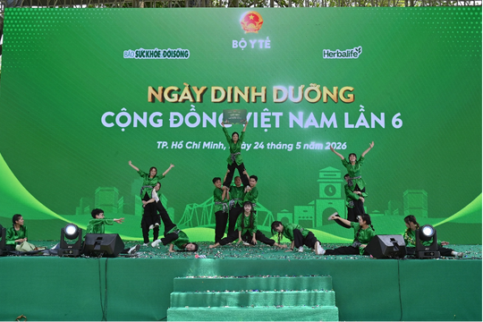 Herbalife Việt Nam đồng hành cùng "Ngày Dinh dưỡng cộng đồng Việt Nam" lần 6
