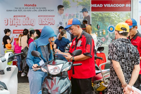 Ngày hội "Thu xe cũ – Đổi xe mới" của Honda tại TP.HCM và những con số ấn tượng