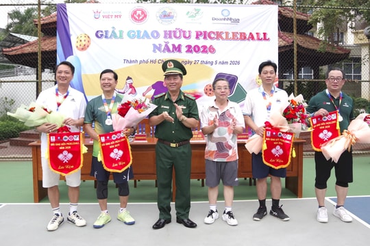 Cơ quan Thường trực phía Nam của Bộ Tư lệnh BĐBP hưởng ứng 'Khỏe để bảo vệ Tổ quốc'