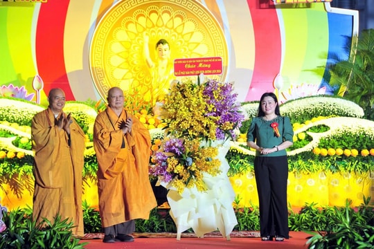 Trang nghiêm Đại lễ Phật đản Phật lịch 2570 tại phường Vũng Tàu, TP.HCM