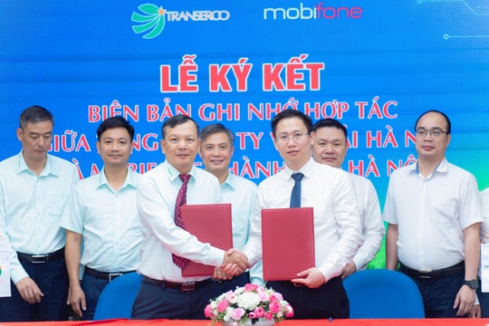 Transerco và MobiFone Hà Nội hợp tác thúc đẩy chuyển đổi số, nâng cao chất lượng phục vụ hành khách