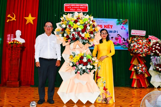 Hân hoan lễ tổng kết năm học tại Trường Tiểu học Đặng Văn Dực