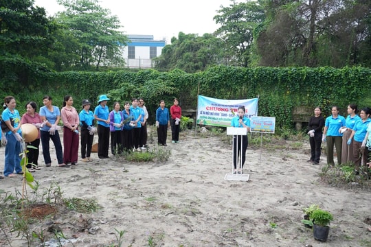 Ra mắt mô hình “Xanh, sạch, muôn sắc hoa”