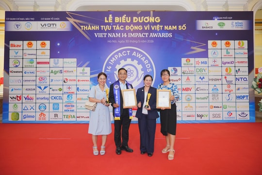 Tetra Pak nhận hai giải thưởng tại Vietnam I4 Impact Awards 2026