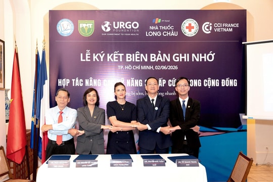 Hợp tác Pháp - Việt: 22.000 dược sĩ Long Châu được đào tạo sơ cấp cứu cho cộng đồng