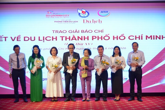 Vinh danh 17 tác phẩm xuất sắc tại Giải thưởng Báo chí viết về Du lịch TP.HCM lần thứ 15