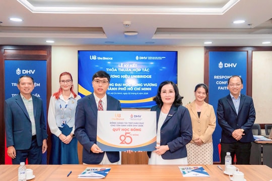 DHV hợp tác UniBridge, mở rộng cơ hội hỗ trợ tài chính cho tân sinh viên