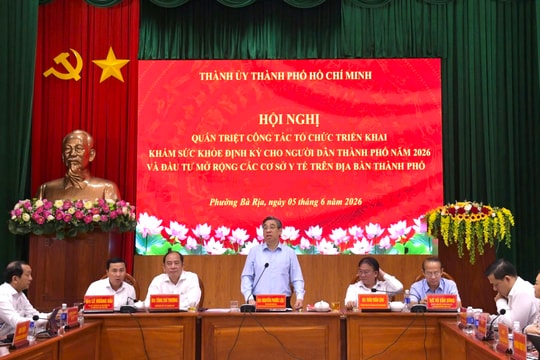 Mỗi người dân sẽ được khám sức khỏe định kỳ ít nhất một lần mỗi năm