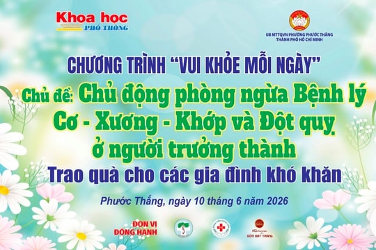 Lan tỏa kiến thức y khoa đến người dân vùng ven TP.HCM