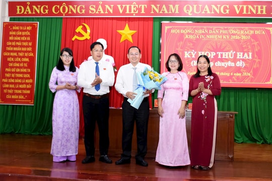 Phường Rạch Dừa có thêm tân Phó Chủ tịch