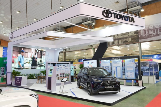 Toyota Việt Nam tham gia Triển lãm Quốc tế về Công nghệ hỗ trợ và Chế biến chế tạo Việt Nam