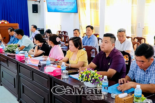 Cà Mau: Cải cách hành chính tạo động lực cho doanh nghiệp phát triển