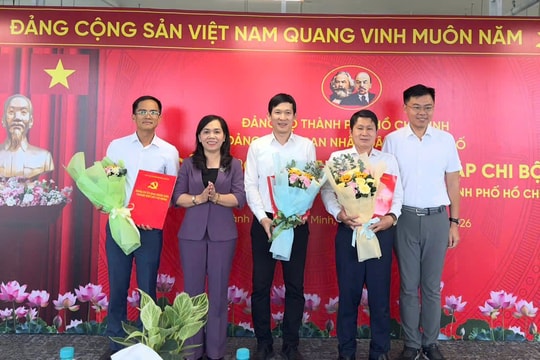 Thành lập Chi bộ Cơ quan Điều hành Trung tâm tài chính quốc tế tại TP.HCM