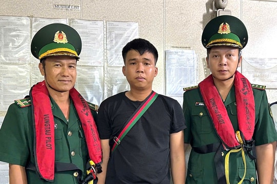 Biên phòng cửa khẩu cảng Bà Rịa – Vũng Tàu bắt giữ đối tượng bỏ trốn sau khi bị khởi tố