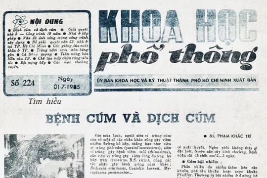 Khoa học phổ thông trong ký ức một người làm khoa học