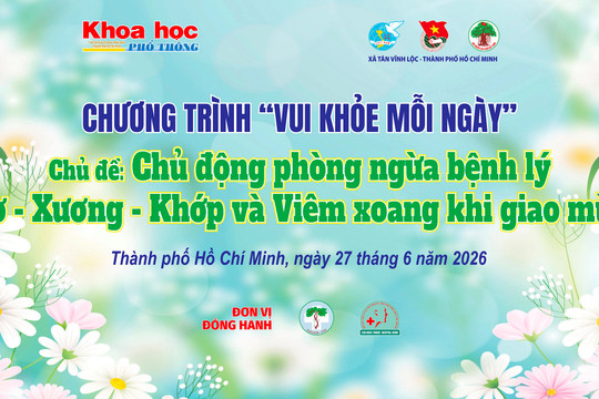 Đưa kiến thức y khoa về cơ xương khớp và viêm xoang khi giao mùa đến xã Tân Vĩnh Lộc