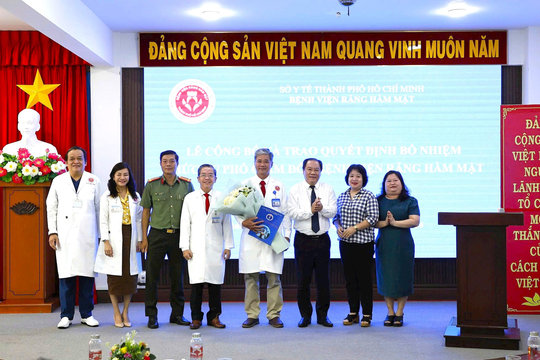 Bệnh viện Răng Hàm Mặt TP.HCM bổ nhiệm BS.CKII Nguyễn Quang Việt giữ chức Phó Giám đốc