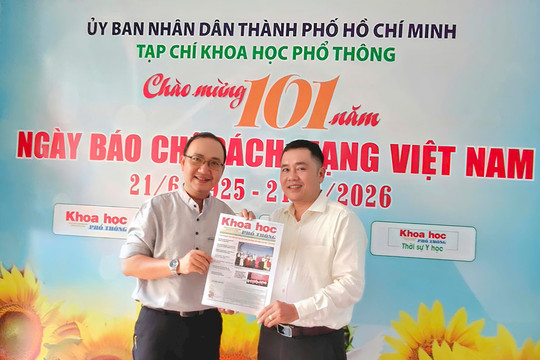 Chút duyên bút mực với Khoa học phổ thông