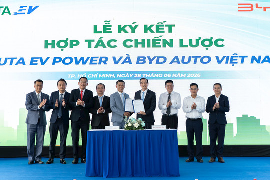 BYD AUTO VIỆT NAM và FUTA EV POWER ký thỏa thuận hợp tác chiến lược thúc đẩy phát triển hệ sinh thái giao thông xanh
