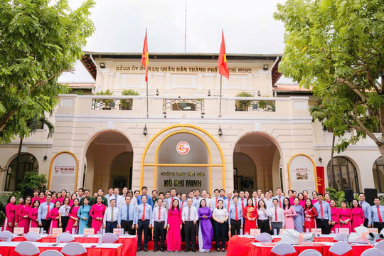 Khánh thành 'Không gian văn hoá Hồ Chí Minh' tại trụ sở Đảng ủy UBND TP.HCM
