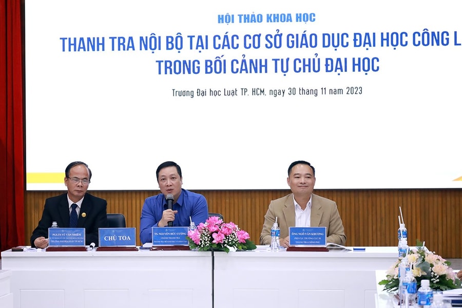 Đề xuất giải pháp đẩy mạnh công tác thanh tra nội bộ trong bối cảnh tự chủ đại học