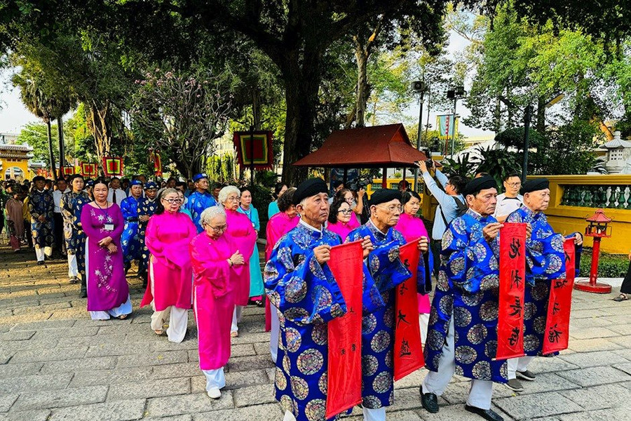 Tổ chức Lễ hội Khai hạ - Cầu an đầu năm tại lăng Tả quân Lê Văn Duyệt