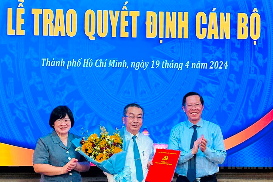 Điều động ông Võ Ngọc Quốc Thuận giữ chức Giám đốc Sở Nội vụ TP.HCM