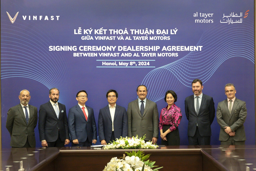 VinFast ký thỏa thuận hợp tác độc quyền với đại lý Al Tayer Motors (UAE)