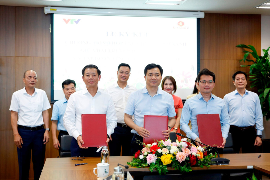 Đài Truyền hình Việt Nam và Tập đoàn Vingroup hợp tác thúc đẩy chuyển đổi xanh
