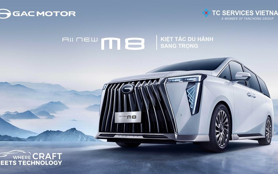 GAC MOTOR ra mắt thị trường Việt bộ đôi sản phẩm chiến lược M8 và GS8