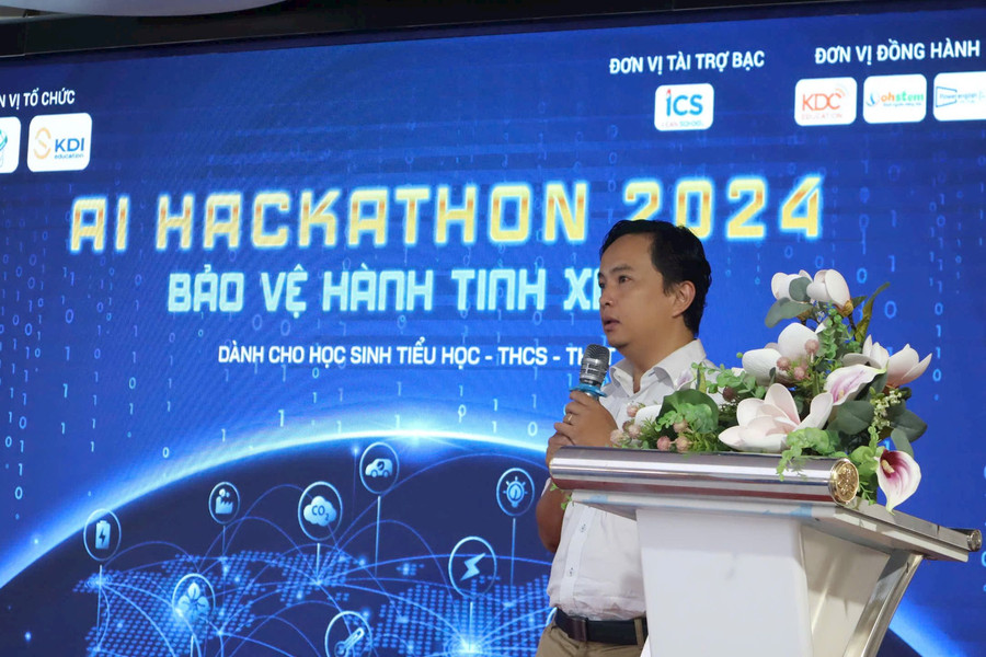 Phát động cuộc thi lập trình trí tuệ nhân tạo "AI Hackathon 2024" dành cho học sinh TP.HCM