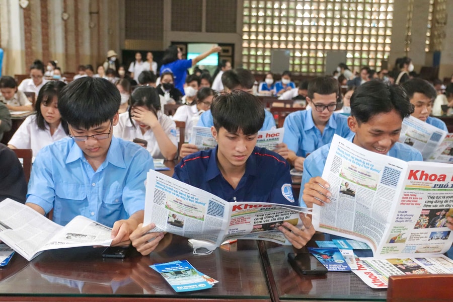 “Vui khoẻ mỗi ngày” của Tạp chí Khoa học phổ thông: Giúp sinh viên khởi động năm học mới đầy năng lượng!