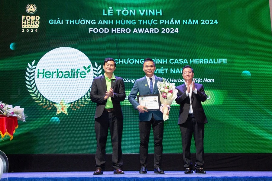 Herbalife Việt Nam nhận Giải thưởng “Tạo tác động xã hội”