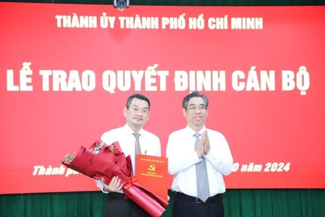 Ông Hoàng Minh Tuấn Anh giữ chức Bí thư Quận ủy Quận 7