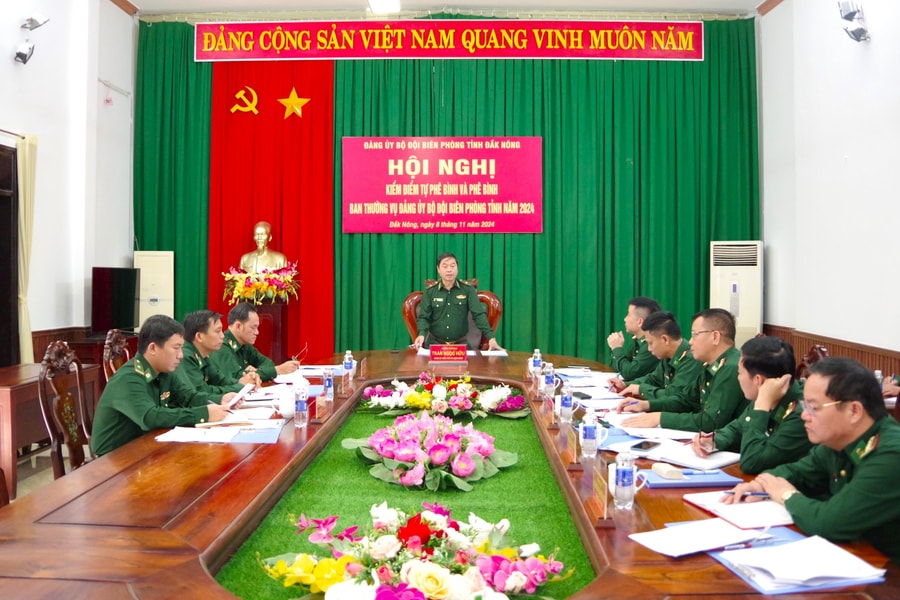 BĐBP Đắk Nông hoàn thành tốt nhiệm vụ quản lý bảo vệ biên giới