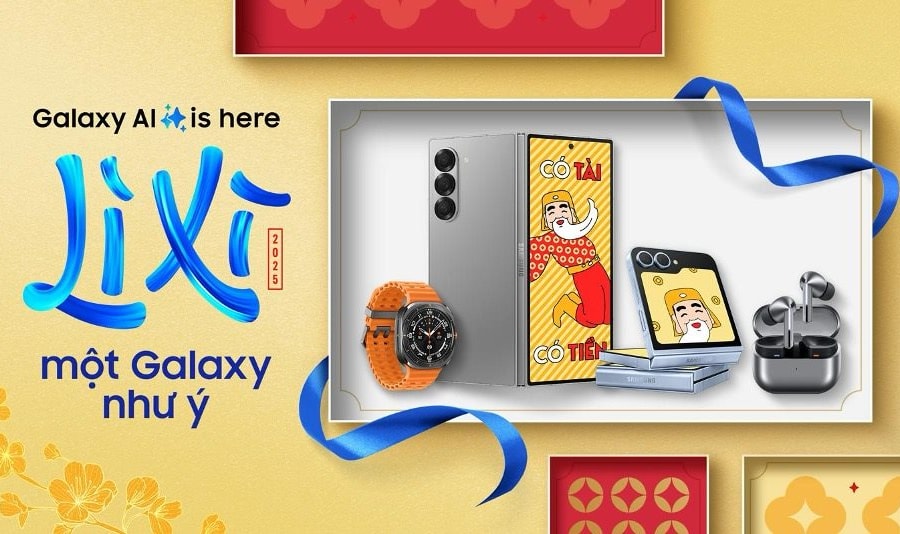 “Galaxy AI is here - Lì xì một Galaxy như ý” mừng Tết Việt