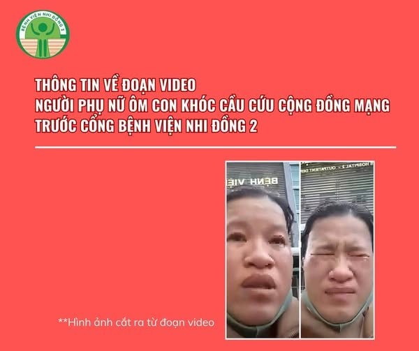 Đối tượng thừa nhận "không bị móc túi trước cổng Bệnh viện Nhi đồng 2"