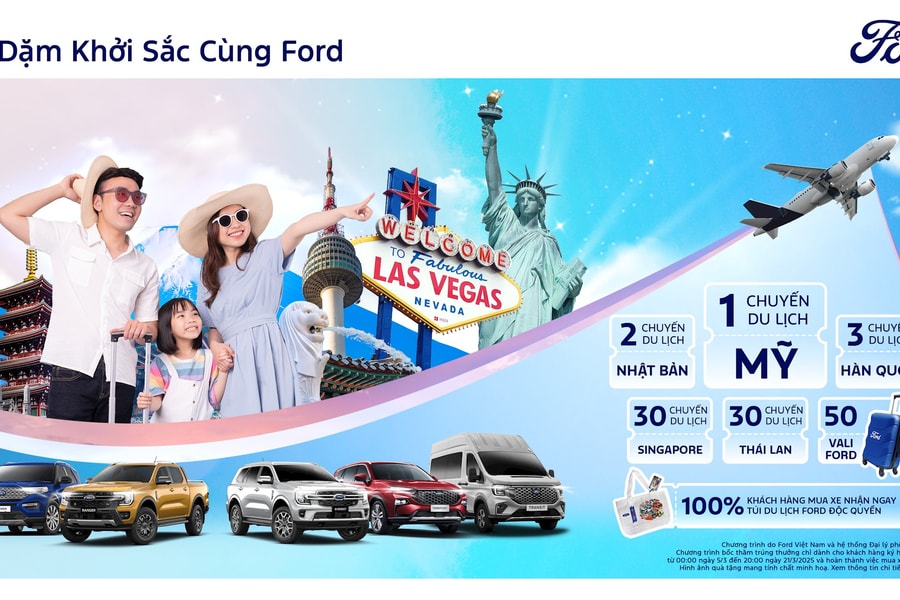 Ford Việt Nam và hệ thống đại lý chi hàng tỷ đồng cho khách đặt mua xe trong tháng 3