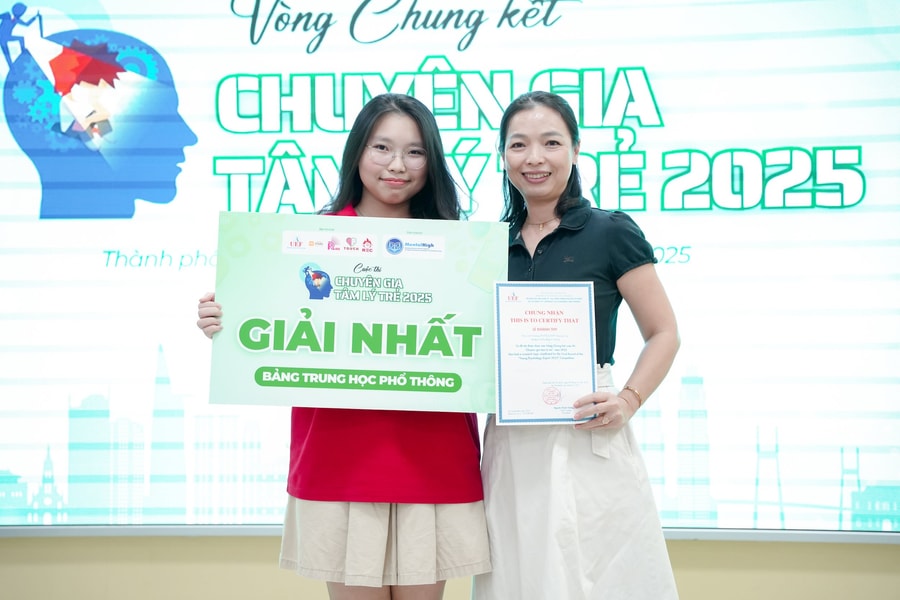 Sinh viên, học sinh TP.HCM tham gia tranh tài tại cuộc thi tìm kiếm chuyên gia tâm lý trẻ