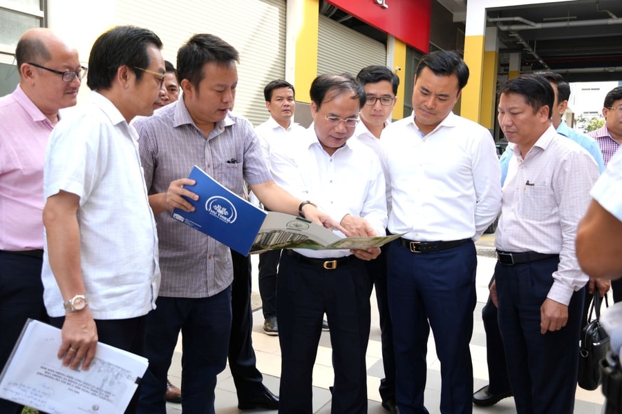 Bộ Xây dựng kiểm tra thực tế một số dự án nhà ở xã hội tại TP.HCM