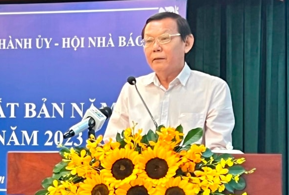 Nhà báo Nguyễn Tấn Phong, Chủ tịch Hội Nhà báo TP.HCM: "Báo chí TP.HCM - 50 năm đồng hành cùng thành phố, phát triển đất nước"