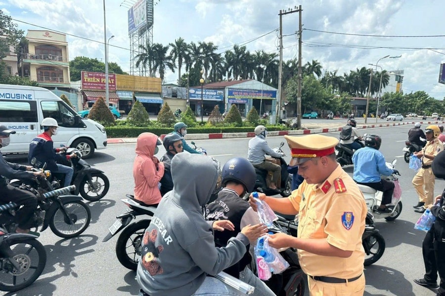 Trật tự giao thông tại TP.HCM duy trì ổn định trong kỳ nghỉ lễ vừa qua