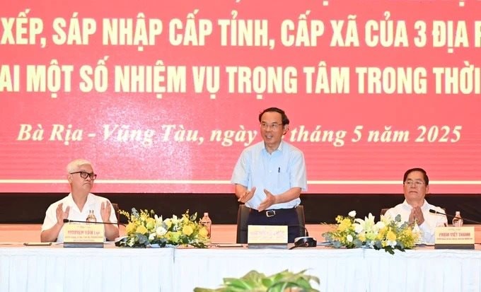 TP.HCM, Bình Dương và Bà Rịa - Vũng Tàu họp triển khai công tác sắp xếp đơn vị hành chính