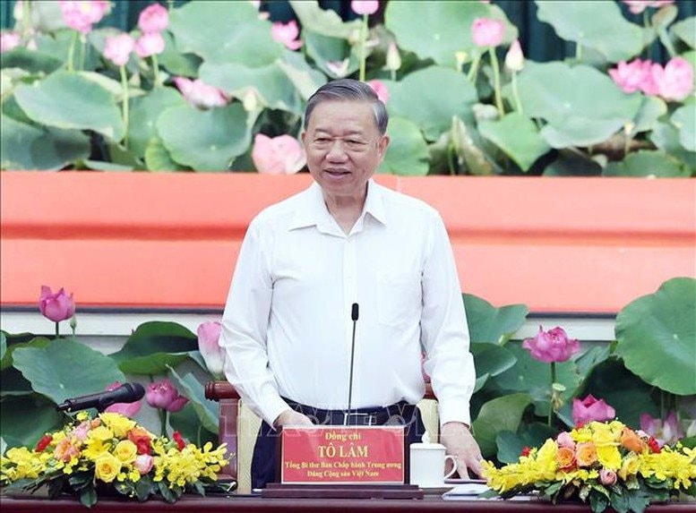 Tổng Bí thư Tô Lâm: TP.HCM hướng tới tầm vóc mới là 'siêu đô thị quốc tế' của Đông Nam Á