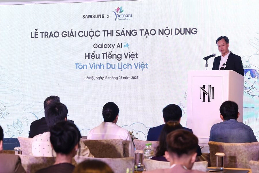 Trao giải cuộc thi sáng tạo nội dung “Galaxy AI hiểu tiếng Việt, tôn vinh Du lịch Việt”